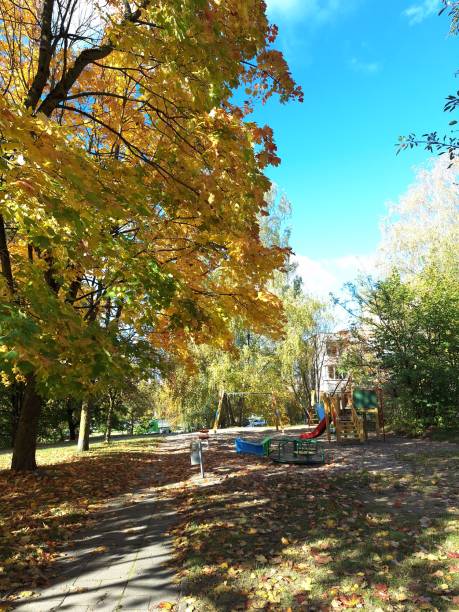 istock beautiful autumn in Vilnius 2178769579