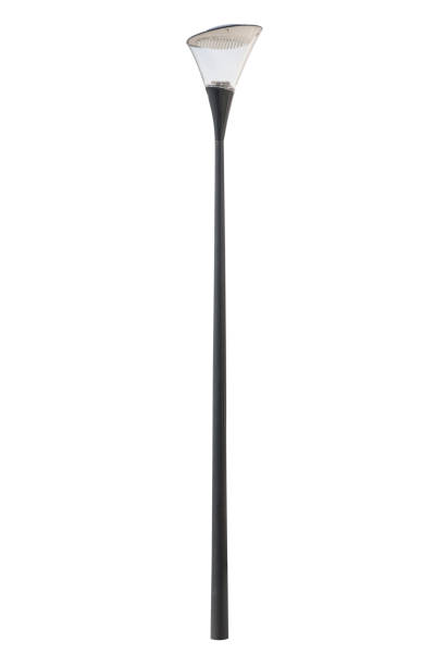 istock Street lamppost, isolated over white 2178769959
