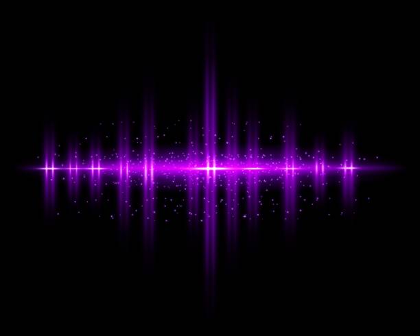istock Radiant purple glowing light with sparkling particles and beams. Glittering particles of fairy dust. Magic concept. Highlight reflection. Abstract festive Christmas background. Space background. 2178771314