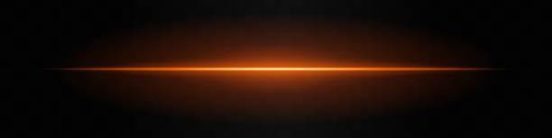 istock Golden light beam. A sharp horizontal purple beam with a bright center, fading into darkness on both sides. Ideal for sci-fi designs, light transitions, or futuristic effects. 2178771403