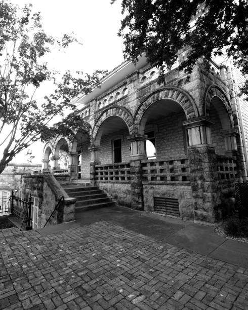 Brick building in downtown Austin TX.