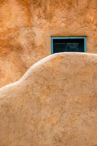 Rear View of  the San Francisco de Asís Mission Church,  Rancho de Taos, New Mexico, USA