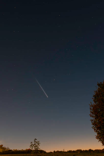 istock Comet Tsuchinshan-ATLAS over Guelph, Ontario, Canada 2178790937