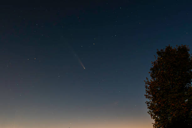 istock Comet Tsuchinshan-ATLAS over Guelph, Ontario, Canada 2178790962