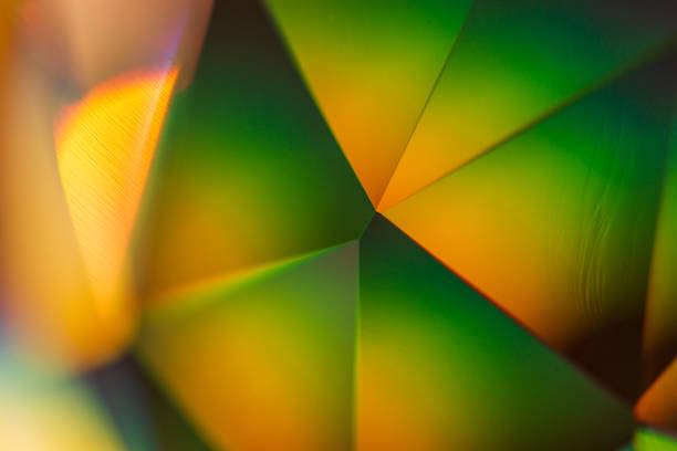 Faceted glass sphere