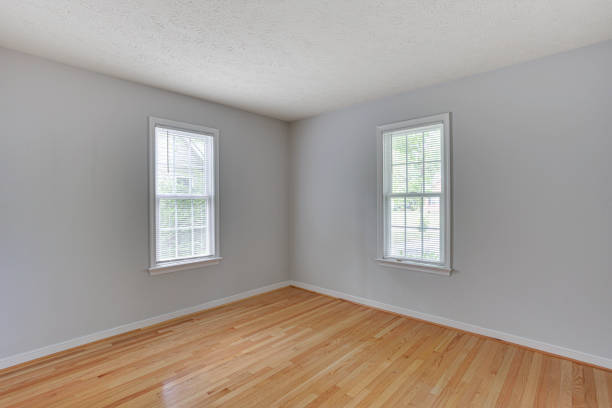 istock Empty Room With Light Wooden Flooring And Windows. 2178802138