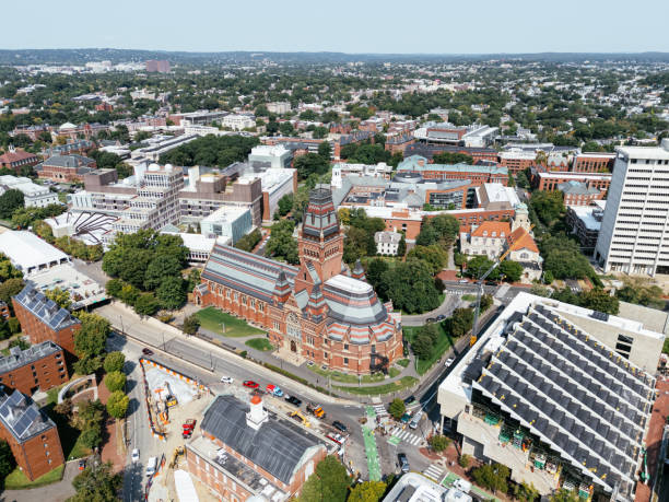 istock Drone view of Harvard Yard, Cambridge, Massachusetts, USA. 2178806964