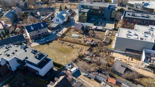 istock Aerial View of Urban Mixed-Use Area with Construction 2178813663