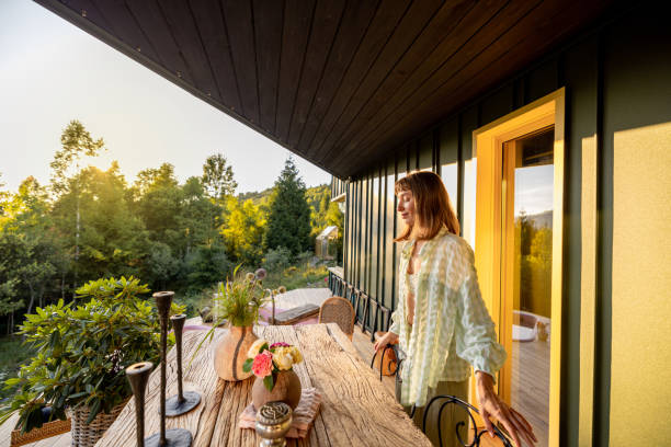 istock Morning Serenity on the Deck 2178814279