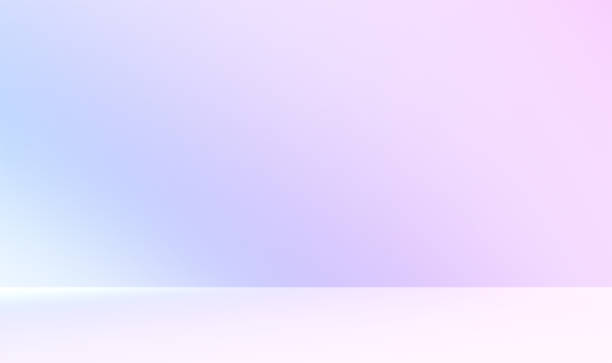 istock Empty purple pink blue paste room studio with leaves shadow effect overlay. Sunlight effect shadows through window. 2178817369