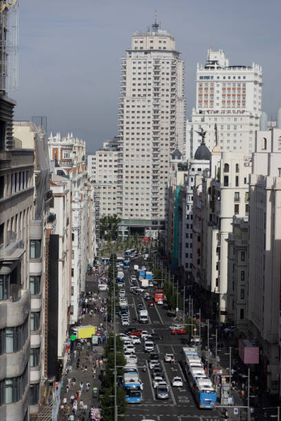 istock Rooftop View of Madrid 2178820013