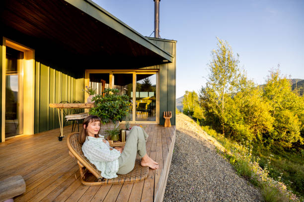 istock Relaxing at the Mountain Retreat 2178821445