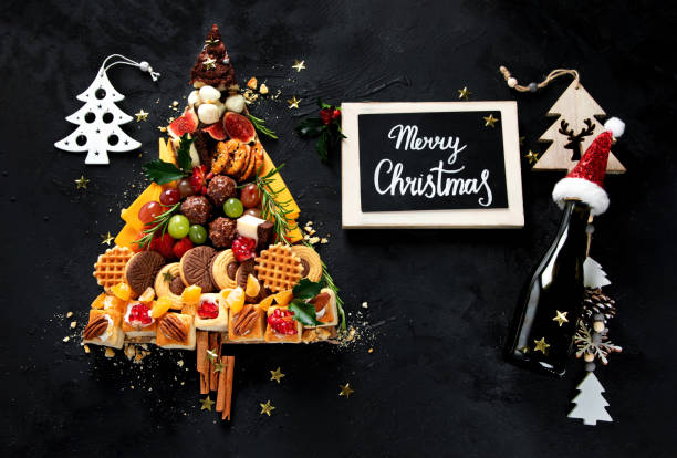 istock Creative sweet Christmas tree. Christmas concept. New Year Holidays background. 2178823709