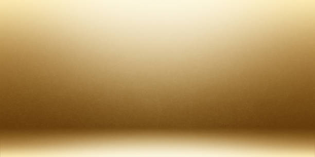 istock Empty golden background and spotlight with studio for showing or design. Blank backdrop made from cement material 2178825861