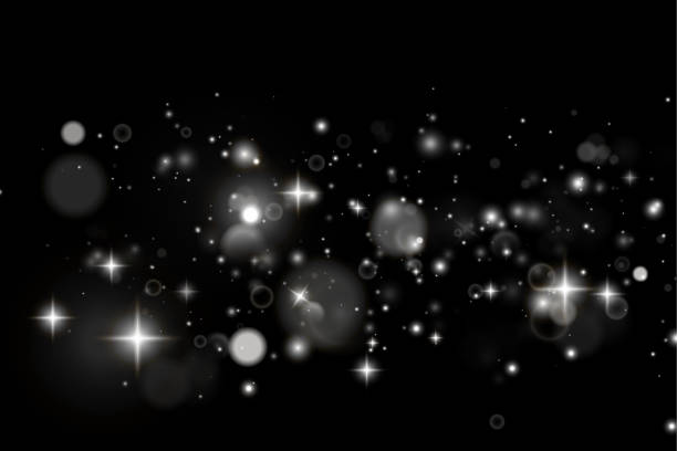istock White Small realistic glare Magic bokeh. Texture Powder small light dust white. Powder sugar png explosion or splash, falling flour, salt powder falling gently. 2178827048