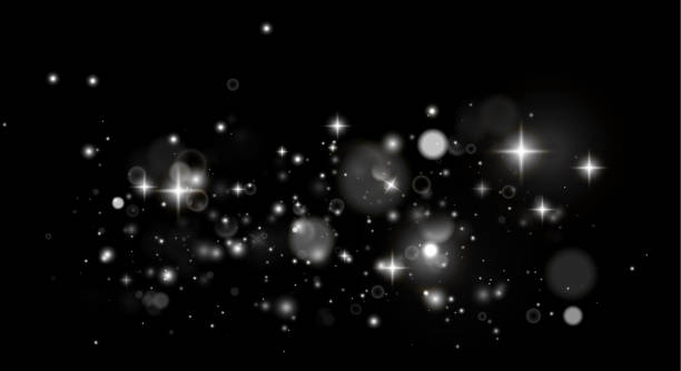 istock White Small realistic glare Magic bokeh. Texture Powder small light dust white. Powder sugar png explosion or splash, falling flour, salt powder falling gently. 2178827141