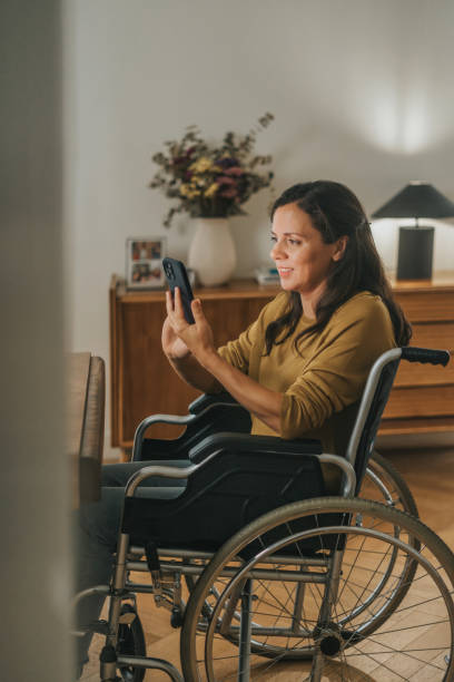 istock Woman using a smart phone at home 2178828684