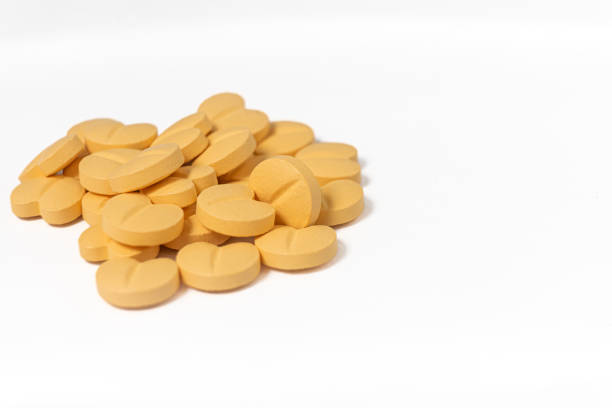 istock Heart medication pills on a clean white background. 2178833284