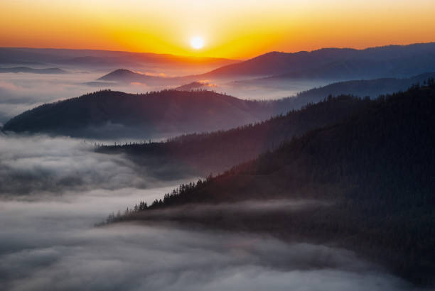 istock A colorful dawn in the Southern Urals. 2178836505