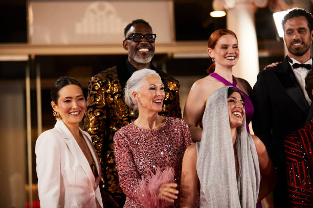 istock The actors posed for a group photo at the premiere event. 2178843442