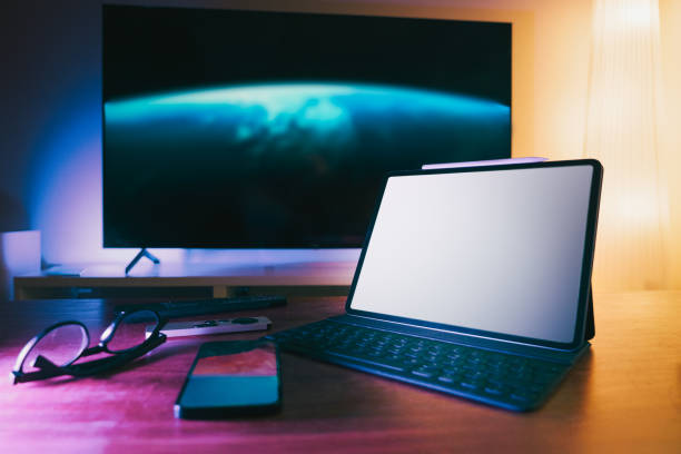 istock Home entertainment office interior tv screen 2178844060