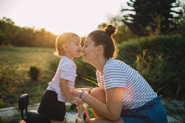 Mom and Daughter’s Joyful Day