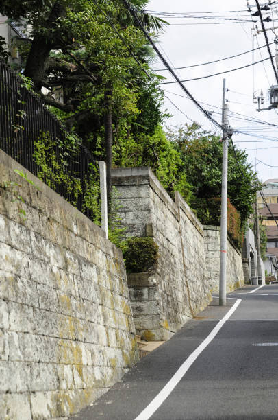 istock Stone wall near Shirokanedai 4-chome 2178848161