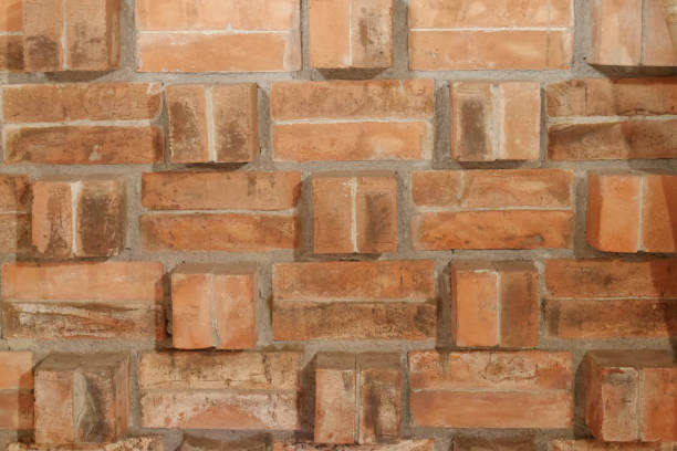 istock Brick wall arrangement background with geometric and embossed compositions 2178848942