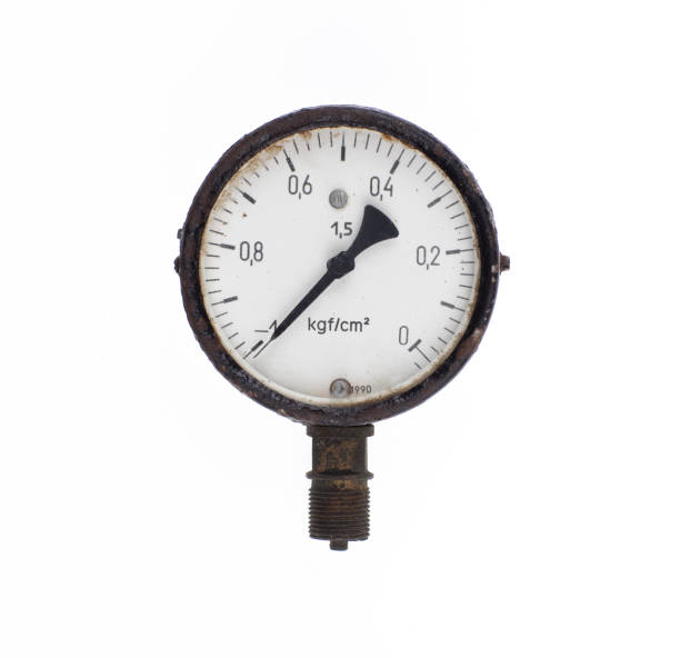 istock vintage pressure gauge isolated on white background 2178849951