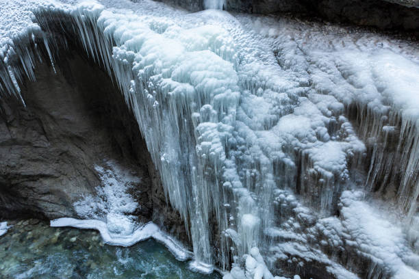 istock Partnachklamm or Partnach gorge in wintertime 2178850095
