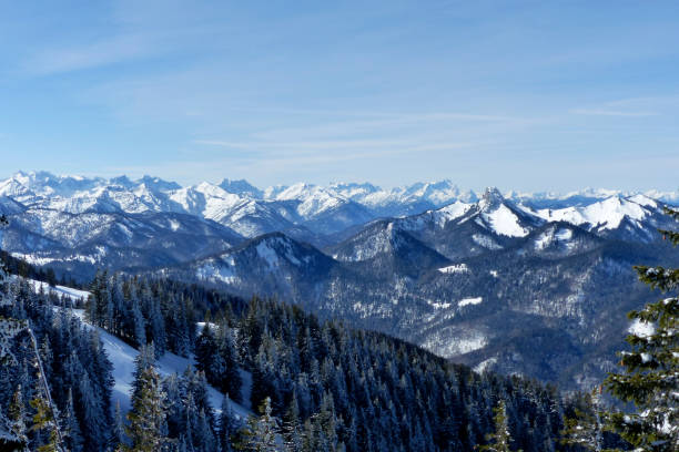istock Mountain panorama from Wallberg  mountain, Bavaria, Germany 2178850299