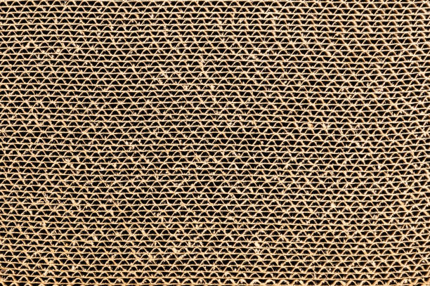 istock Closeup view of corrugated cardboard. 2178853413