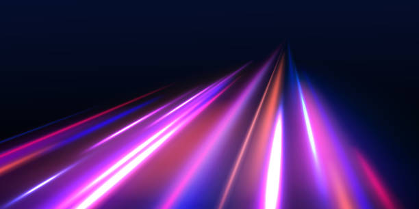 istock Colored shiny sparks of spiral wave. Curved bright speed line swirls. Shiny wavy path. Rotating dynamic neon circle. Magic golden swirl with highlights. Glowing swirl bokeh effect. vector 2178855301