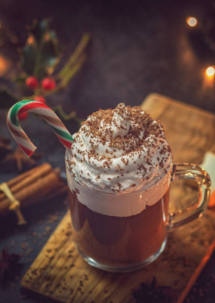 istock Homemade hot chocolate with whipped cream 2178864504