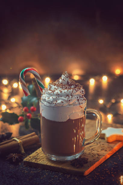 istock Homemade hot chocolate with whipped cream 2178864517