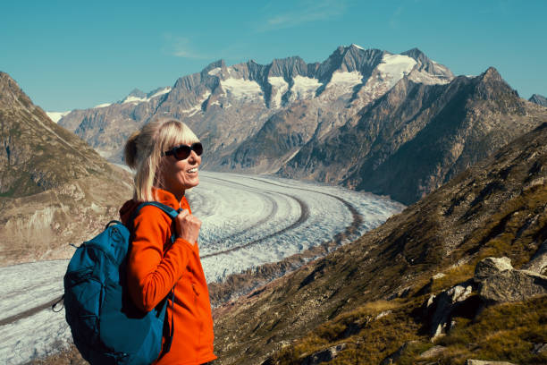istock Aletsch Glacier hike, Valais, Switzerland 2178871173