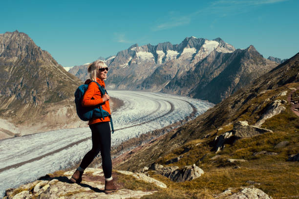 istock Aletsch Glacier hike, Valais, Switzerland 2178871661
