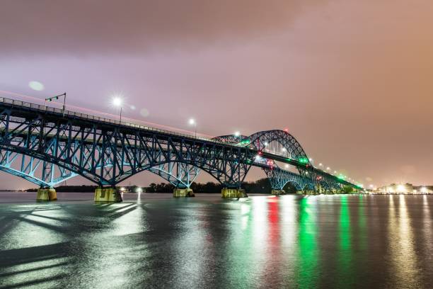 istock Grand Island Bridge during Lightning Storm 2178876116