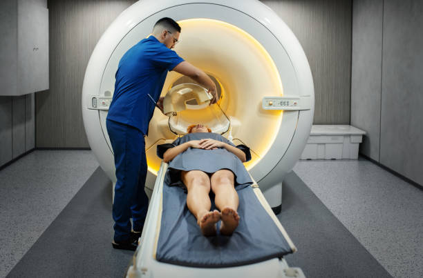 istock Preparing Patient for the MRI. 2178878779