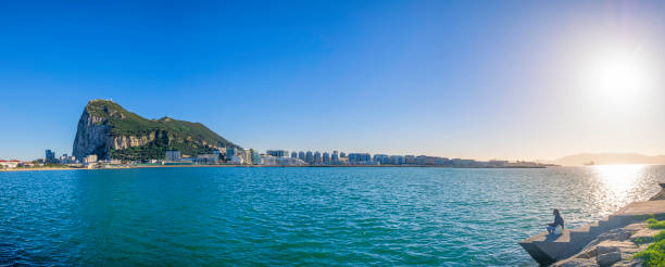 istock Panoramic view of Gibraltar, in the British Overseas Territory 2178883157