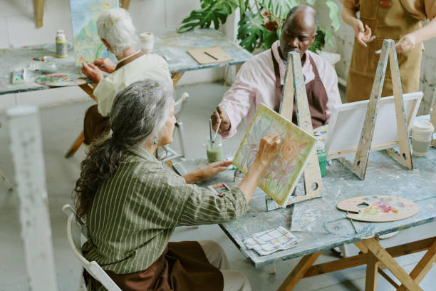 istock Senior Woman Creating Painting 2178886742
