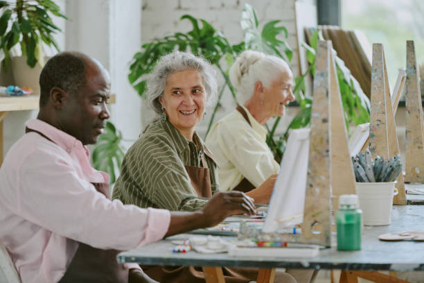 istock Senior People Having fun during Art Therapy 2178886858