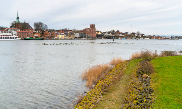 Impression of Kappeln, a town in Schleswig-Holstein in Northern Germany