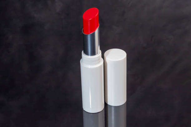istock colored lipstick in light tubes. Cosmetic accessories. 2178891326