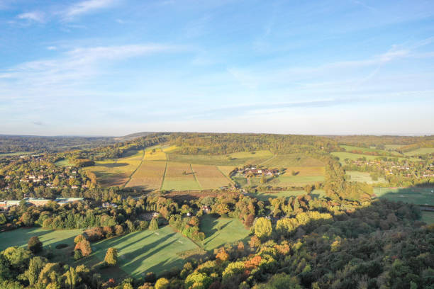istock Autumn countryside view Surrey England 2178892378
