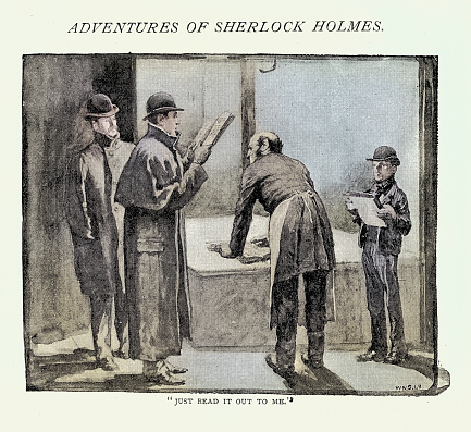 Sherlock Holmes Adventure Of The Blue Carbuncle Holmes And Dr Watson Sherlock Holmes Adventure Of The Blue Carbuncle Holmes And Dr Watson
