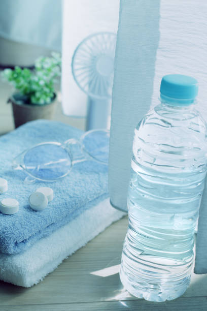 istock Image of a group of heat stroke prevention goods 2178902652
