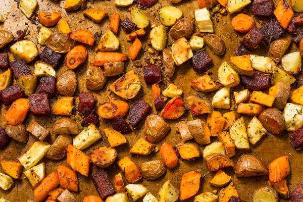 istock Homemade Healthy Autumn Roasted Root Vegetables 2178911783