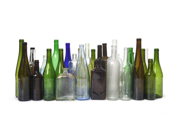 istock large group of used glass bottles on white background 2178912119