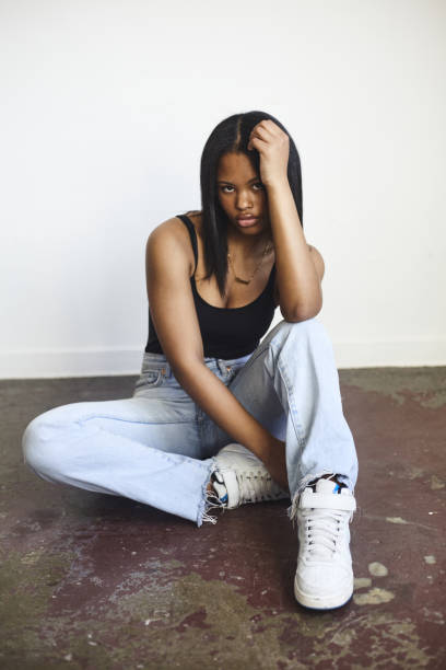 istock The model fashion stare 2178921162